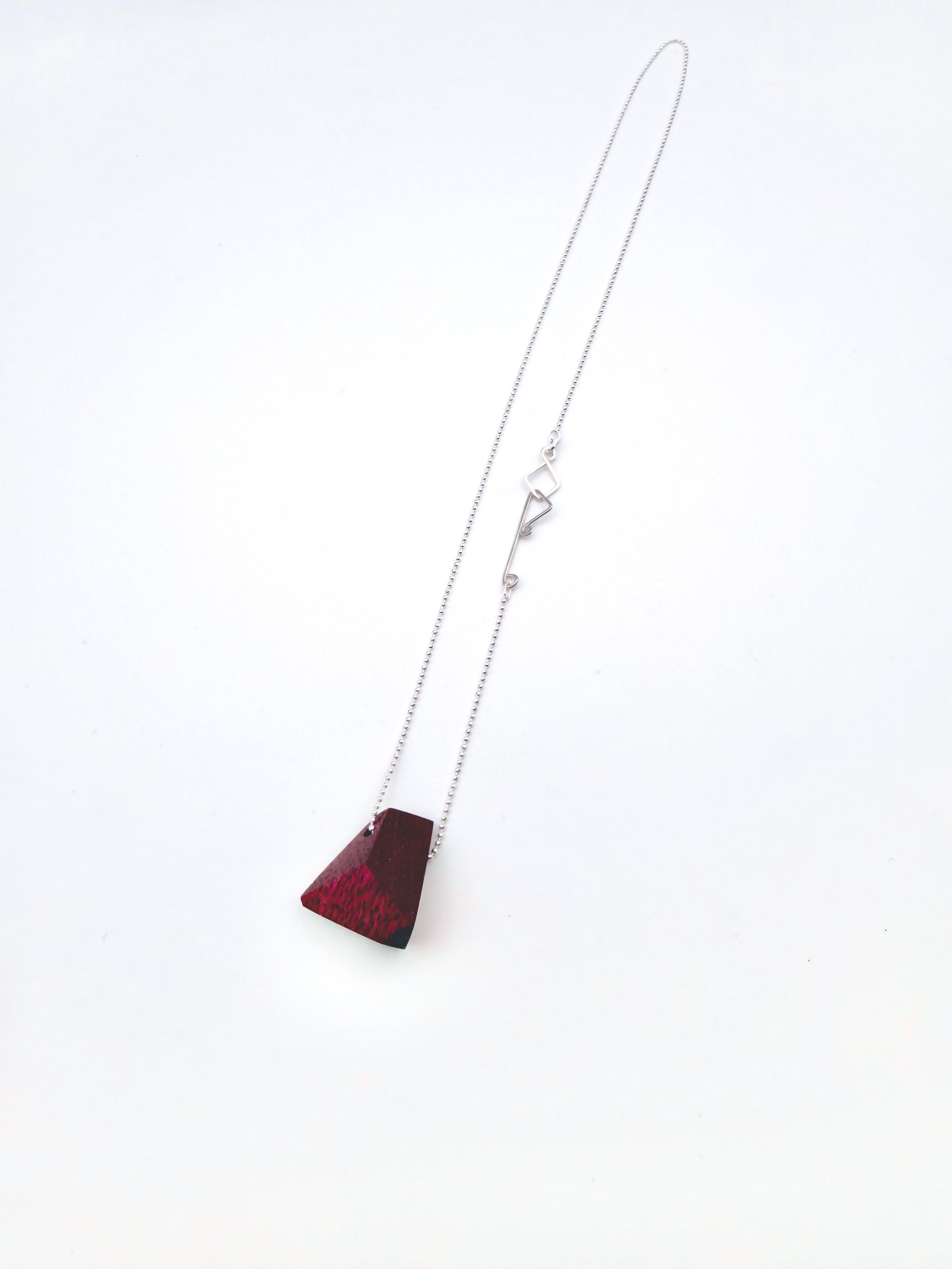 Purple Heart 18” Diamond Cut Bead Chain