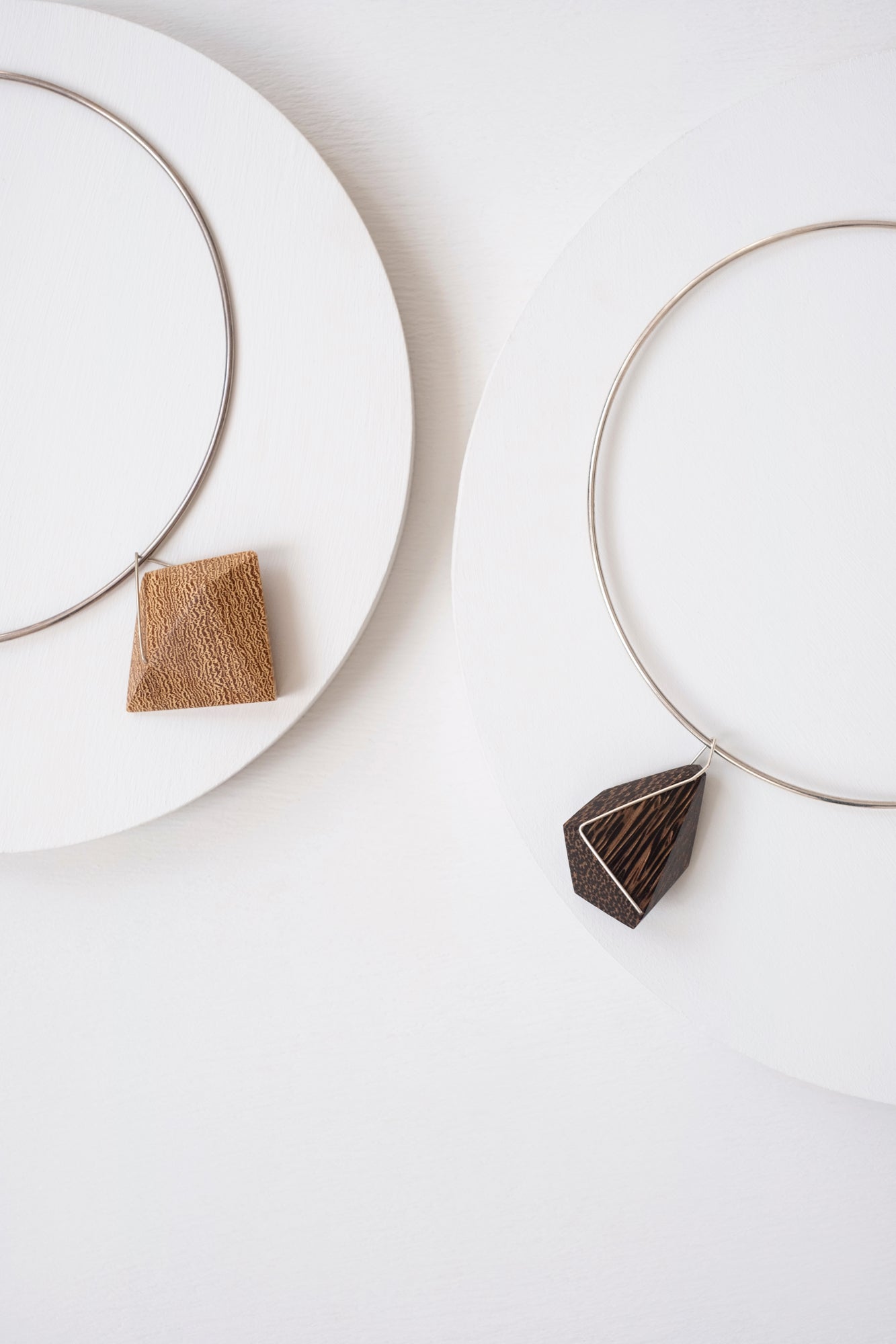 Lati 'Linear Solution' Silver Collar