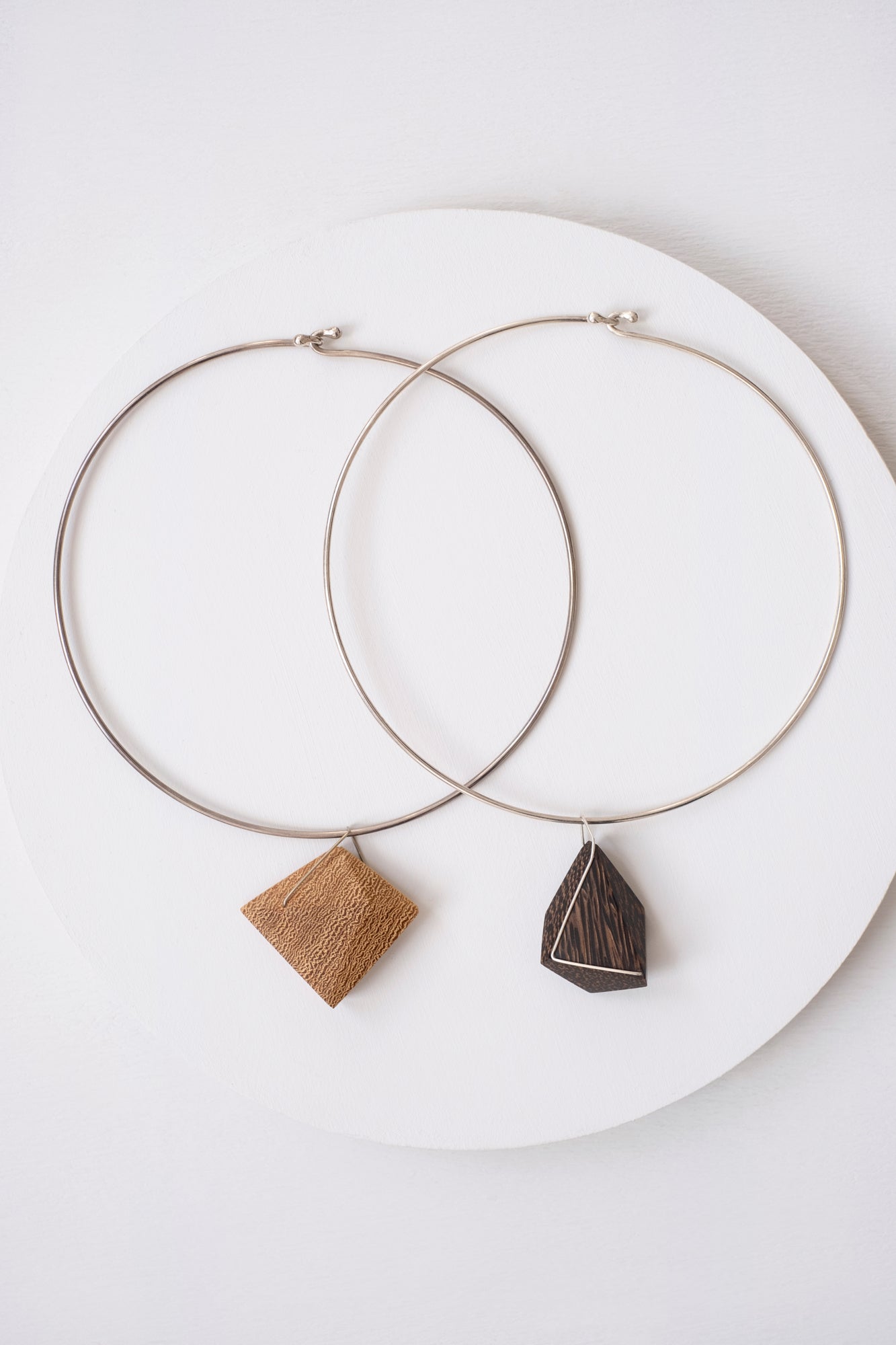 Lati 'Linear Solution' Silver Collar